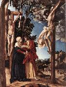 Crucifixion inso CRANACH, Lucas the Elder